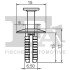 Кліпса кріплення (затискач) FA1 11-20021.5 Fischer Automotive One (FA1) 11200215 (фото 2)