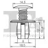Кліпса кріплення (затискач) FA1 11-30008.5 Fischer Automotive One (FA1) 11300085 (фото 2)
