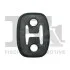 FISCHER VW Серьга глушителя EPDM AUDI A4/A6/A8/TT Fischer Automotive One (FA1) 113-775 (фото 1)