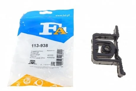 Кронштейн крепления глушителя Audi 80/A4/Skoda Octavia 98- Fischer Automotive One (FA1) 113-938