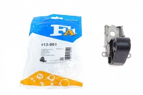 Кронштейн крепления глушителя Audi A4/А6/А8 2009- Fischer Automotive One (FA1) 113-981