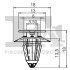 SPINKA KLIPS MOCUJACY 5-SZT Fischer Automotive One (FA1) 11400025 (фото 2)