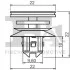 Кліпса кріплення (затискач) FA1 11-40008.5 Fischer Automotive One (FA1) 11400085 (фото 2)