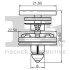 Кліпса кріплення (затискач) FA1 Fischer Automotive One (FA1) 11-40022.10 (фото 2)