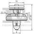 SPINKA KLIPS MOCUJACY 5-SZT Fischer Automotive One (FA1) 11400235 (фото 2)