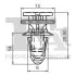 SPINKA KLIPS MOCUJACY 5-SZT Fischer Automotive One (FA1) 11400305 (фото 2)
