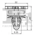 SPINKA KLIPS MOCUJACY 5-SZT Fischer Automotive One (FA1) 11400315 (фото 2)
