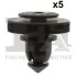 Кліпса кріплення (затискач) FA1 11-40035.5 Fischer Automotive One (FA1) 11400355 (фото 1)