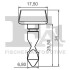 SPINKA KLIPS MOCUJACY 5-SZT Fischer Automotive One (FA1) 11400935 (фото 2)