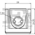 SPINKA BLASZKA MONTAZOWA 5-SZT Fischer Automotive One (FA1) 11401105 (фото 2)