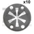 Кліпса кріплення (затискач) FA1 Fischer Automotive One (FA1) 11-40111.10 (фото 1)