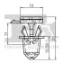 SPINKA KLIPS MOCUJACY 5-SZT Fischer Automotive One (FA1) 11401155 (фото 2)