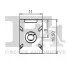 Кліпса кріплення (затискач) FA1 11-40119.5 Fischer Automotive One (FA1) 11401195 (фото 2)