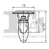 Кліпса кріплення (затискач) FA1 11-60006.5 Fischer Automotive One (FA1) 11600065 (фото 2)