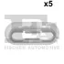 Кліпса кріплення (затискач) FA1 11-60034.5 Fischer Automotive One (FA1) 11600345 (фото 1)