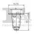 Кліпса кріплення (затискач) FA1 11-60035.5 Fischer Automotive One (FA1) 11600355 (фото 2)