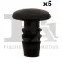 SPINKA KLIPS MOCUJACY 5-SZT FI7MM Fischer Automotive One (FA1) 12100015 (фото 1)