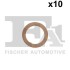FISCHER Ущільнювальне кільце (шайба мідна) 18*26*1,5 мм 122.520.010