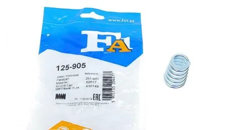 Пружина (Fischer) Fischer Automotive One (FA1) 125-905