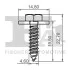 SPINKA SRUBA 4.8X19 + 1.5X15 5-SZT Fischer Automotive One (FA1) 12700025 (фото 2)