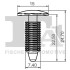 SPINKA KLIPS MOCUJACY 5-SZT FI7,4MM Fischer Automotive One (FA1) 13100165 (фото 2)