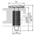 SPINKA KLIPS MOCUJACY 5-SZT FI7,4MM Fischer Automotive One (FA1) 13100165 (фото 2)