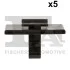 SPINKA KLIPS MOCUJACY 5-SZT Fischer Automotive One (FA1) 13400045 (фото 1)