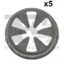 Кліпса зажимна Fischer Automotive One (FA1) 13400255 (фото 1)