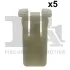 Кліпса кріплення (затискач) FA1 13-60003.5 Fischer Automotive One (FA1) 13600035 (фото 1)