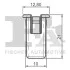 Кліпса кріплення (затискач) FA1 13-60003.5 Fischer Automotive One (FA1) 13600035 (фото 2)