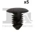 SPINKA KLIPS MOCUJACY 5-SZT FI14MM Fischer Automotive One (FA1) 14100015 (фото 1)