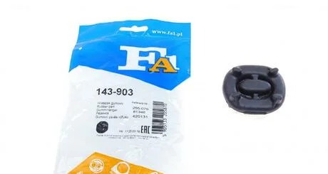 Кронштейн, система выпуска ОГ Fischer Automotive One (FA1) 143-903