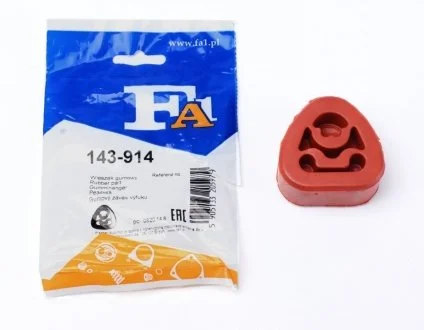 Кронштейн, система выпуска ОГ Fischer Automotive One (FA1) 143-914