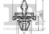 Кліпса кріплення обшивки дверей MB E-class (W124) 84-98 Fischer Automotive One (FA1) 14400395 (фото 2)