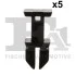 SPINKA KLIPS MOCUJACY 5-SZT Fischer Automotive One (FA1) 14400515 (фото 1)