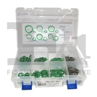 ZESTAW ORING╙W KLIMATYZACJI 160 SZT. 16 TYP╙W PO 10 SZT. Fischer Automotive One (FA1) 182227001 (фото 1)