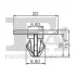 SPINKA ZASLEPKA MOCUJACA 5-SZT Fischer Automotive One (FA1) 21100115 (фото 2)