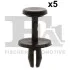 SPINKA NIT Z TWORZYWA SZTUCZNEGO 5-SZT Fischer Automotive One (FA1) 21200025 (фото 1)