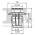 Кліпса кріплення (затискач) FA1 21-40025.5 Fischer Automotive One (FA1) 21400255 (фото 2)