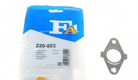 Прокладка клапана EGR FA1 Fischer Automotive One (FA1) 220-993