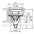 SPINKA KLIPS MOCUJACY 5-SZT Fischer Automotive One (FA1) 22400075 (фото 2)