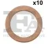 Podkіadka korka spus.ol. 14X20X1,5, woreczek 10 sztuk Fischer Automotive One (FA1) 259150010 (фото 1)