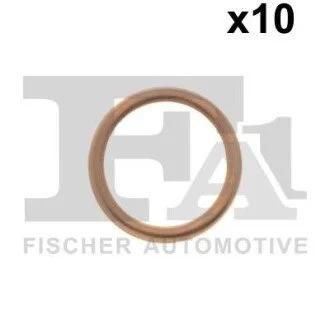 Podkіadka miedziana dmuchana KFC 18x24x2, woreczek 10 sztuk Fischer Automotive One (FA1) 301980010 (фото 1)
