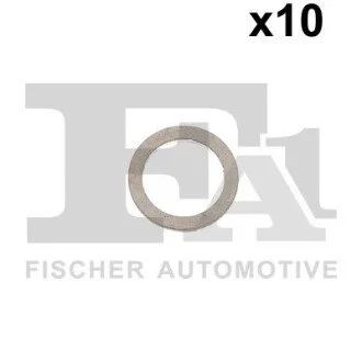 Podkіadka aluminium 12x17x1.5 woreczek 10 sztuk Fischer Automotive One (FA1) 310980010 (фото 1)