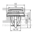 Кліпса кріплення (затискач) FA1 31-40001.5 Fischer Automotive One (FA1) 31400015 (фото 2)