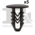 SPINKA KLIPS MOCUJACY 5-SZT FI9,5MM Fischer Automotive One (FA1) 33100035 (фото 1)