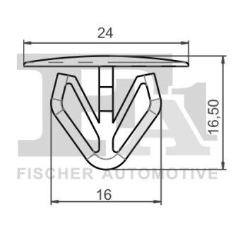 SPINKA KLIPS MOCUJACY 5-SZT Fischer Automotive One (FA1) 33100295