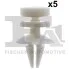 SPINKA KLIPS MOCUJACY 5-SZT Fischer Automotive One (FA1) 33400065 (фото 1)