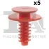 SPINKA KLIPS MOCUJACY 5-SZT Fischer Automotive One (FA1) 33400095 (фото 1)