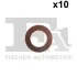 FISCHER Ущільнювальне кільце 14*24*1,5 мм (мат мідь) CHEVROLET, ISUZU, OPEL 359.980.010